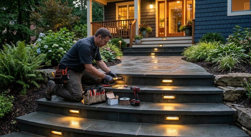 Stone Steps Installation