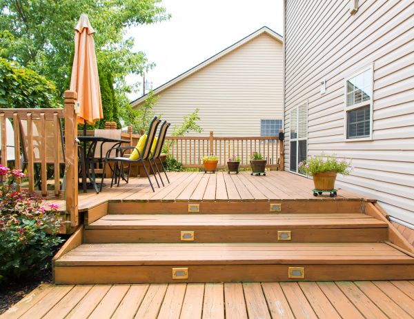 Porch Step Installation