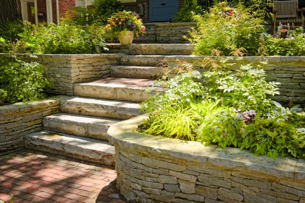 Stone Stairs Installation