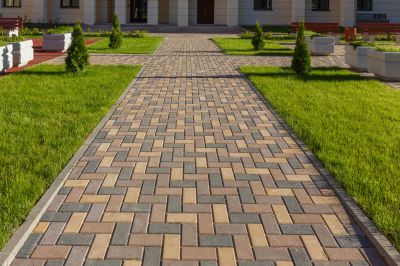 Brick Hardscape Installation in Worcester, MA