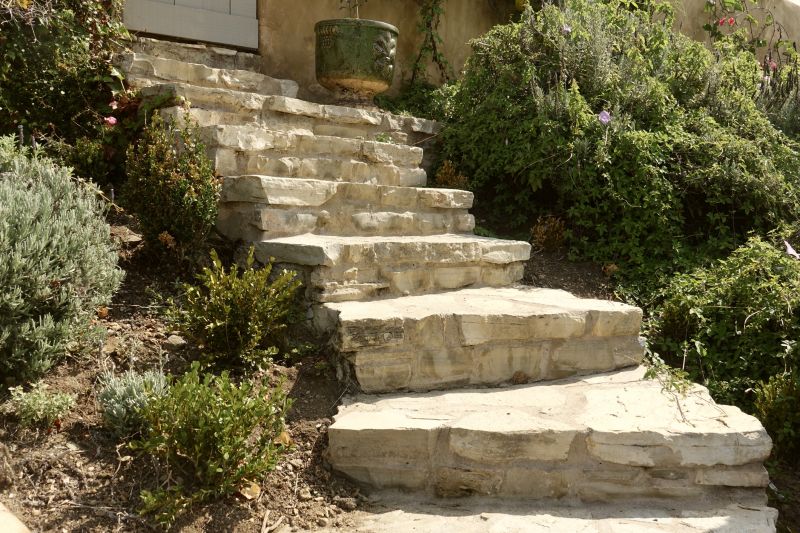 Stone Steps Installation