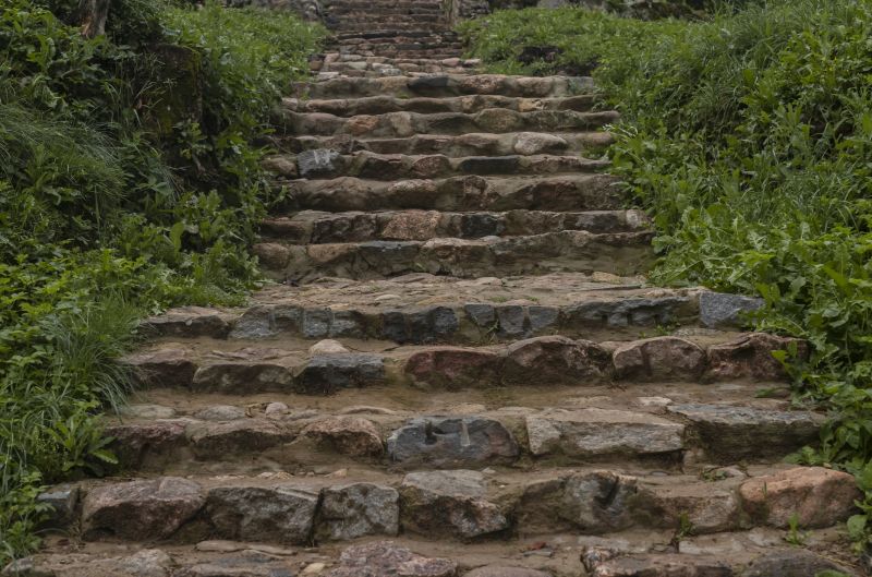 Stone Steps Installation