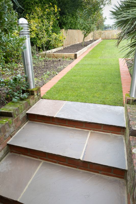 Garden Stone Steps